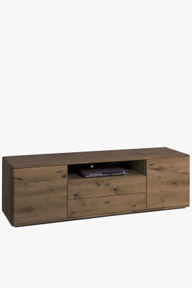 Dlhý televízny stolík masív dub, Typ 25 DP